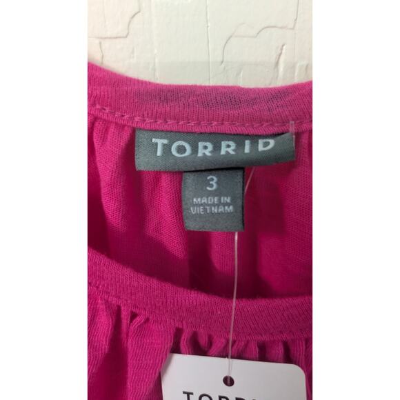 NWT Torrid Crochet Ruffle cover-up Dress womens 3X - Picture 3 of 5